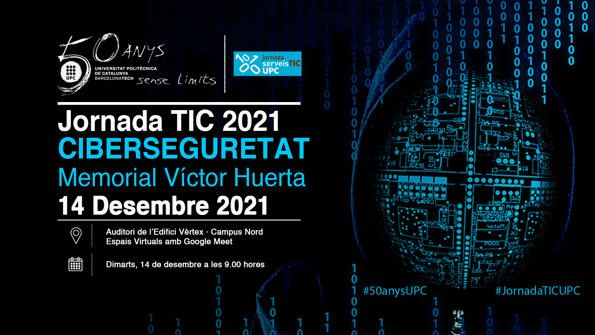 Jornades TIC UPC 2021 - Homenatge Víctor Huerta i Plenàries 1 i 2